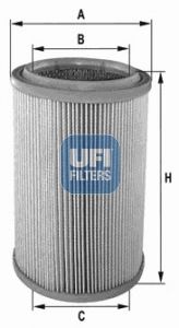 Obrázok Vzduchový filter UFI  2707400