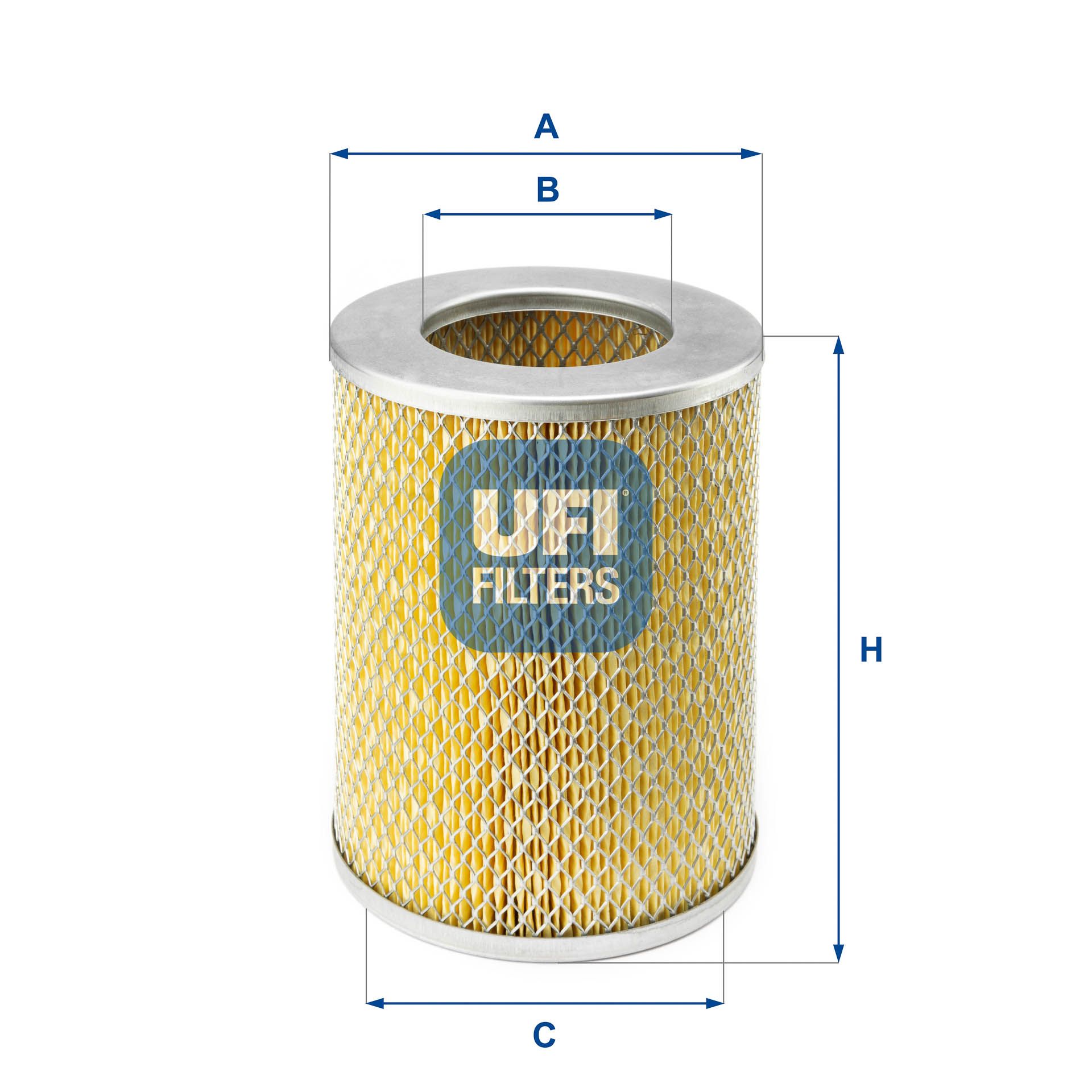 Obrázok Vzduchový filter UFI  2714000
