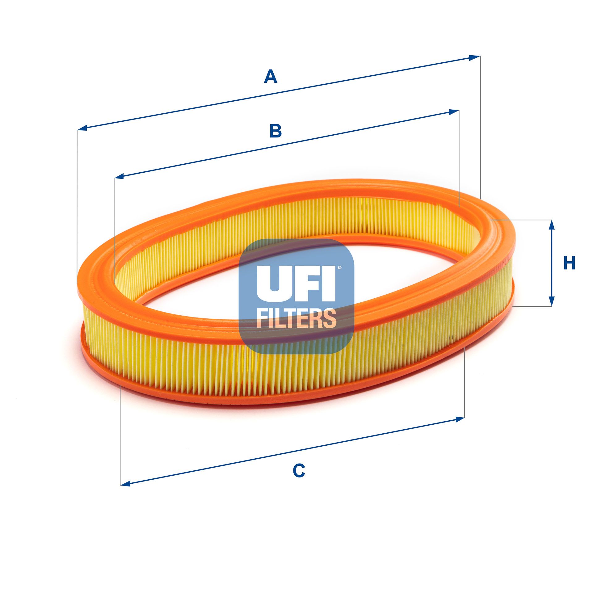 Obrázok Vzduchový filter UFI  2717700