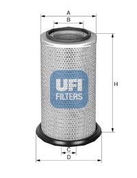 Obrázok Vzduchový filter UFI  2797400