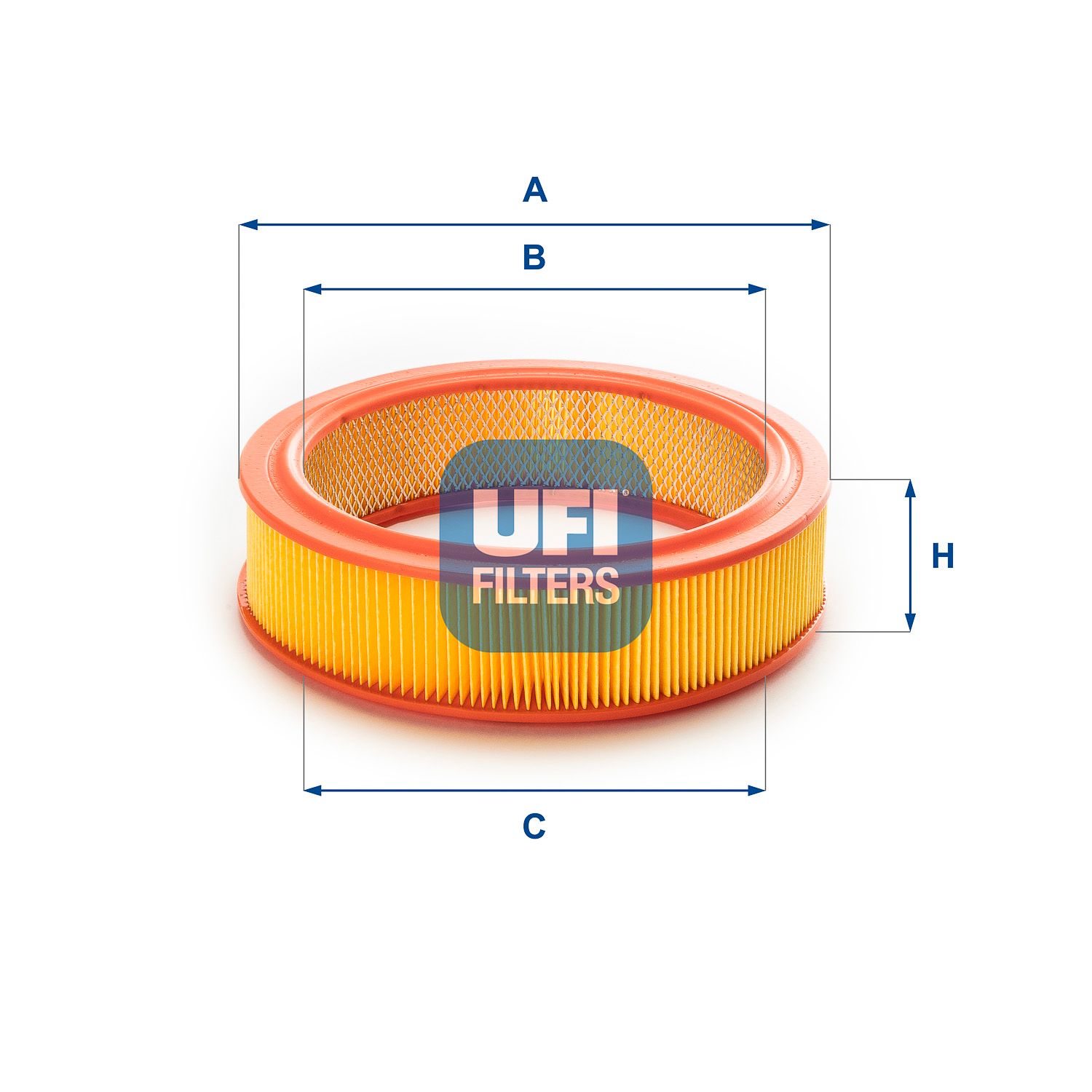 Obrázok Vzduchový filter UFI  2771900