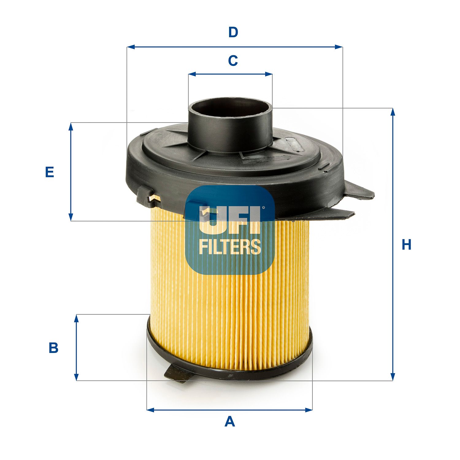 Obrázok Vzduchový filter UFI  2784502