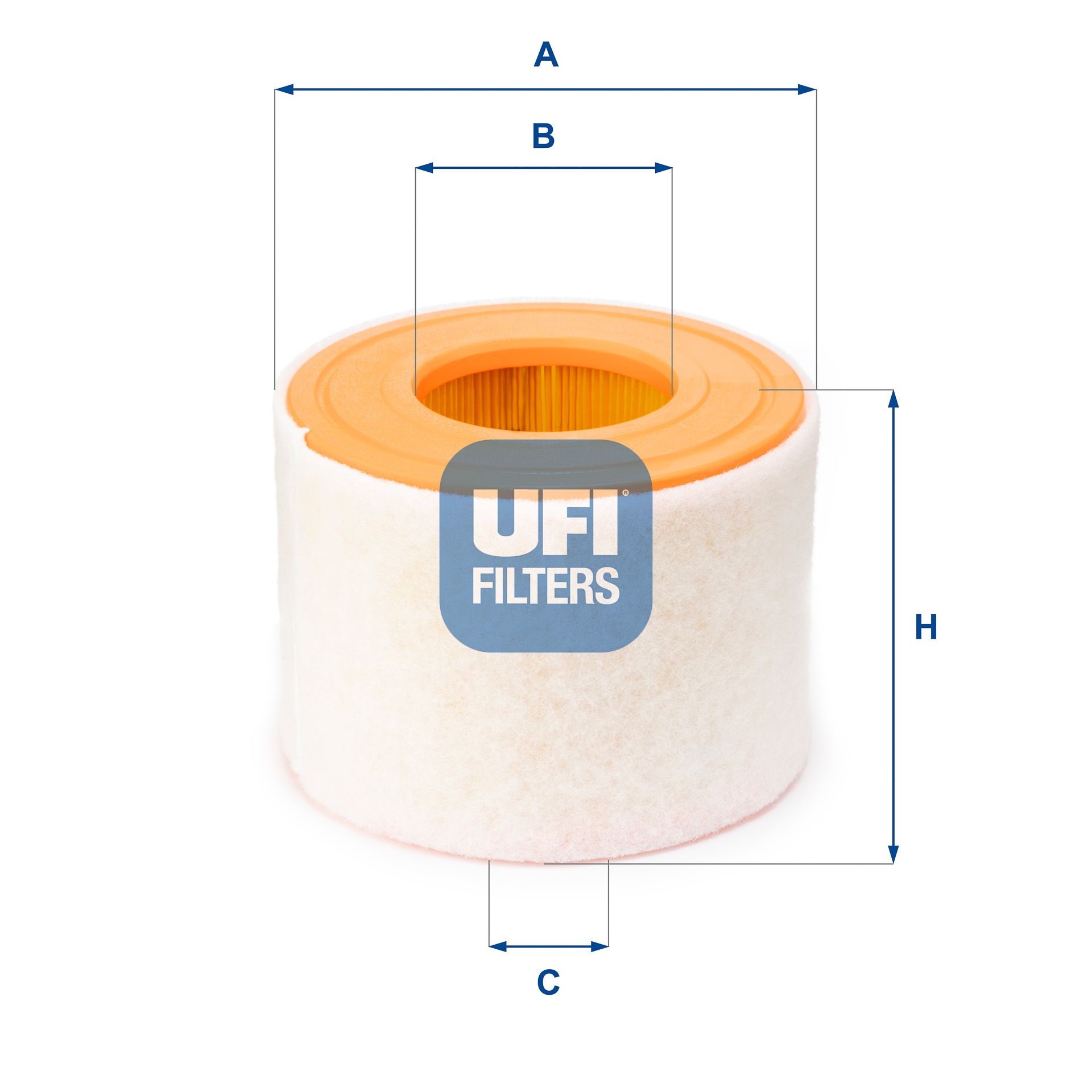 Obrázok Vzduchový filter UFI  27A5400