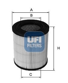 Obrázok Vzduchový filter UFI  27B3100