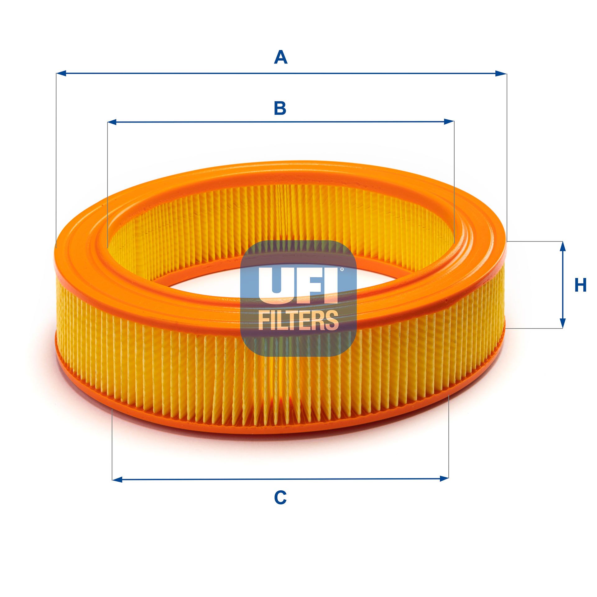 Obrázok Vzduchový filter UFI  3087100