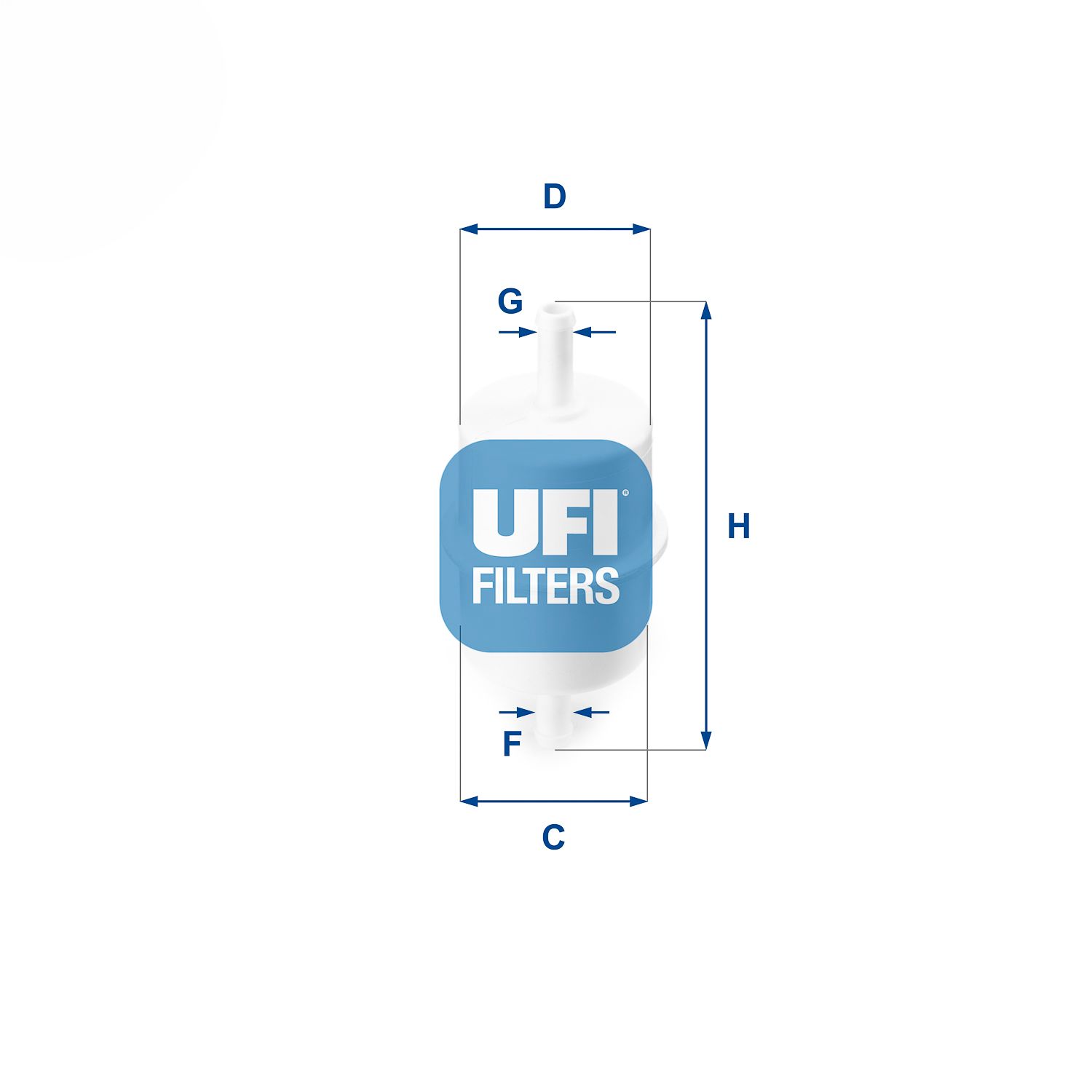 Obrázok Palivový filter UFI  3102800