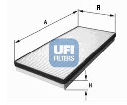 Obrázok Filter vnútorného priestoru UFI  5306500
