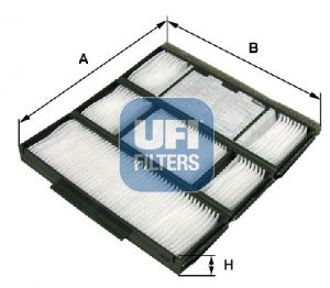 Obrázok Filter vnútorného priestoru UFI  5311700
