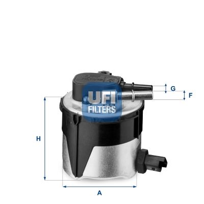 Obrázok Palivový filter UFI  5517000