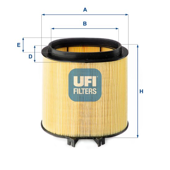 Obrázok Vzduchový filter UFI  27A9100