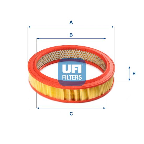 Obrázok Vzduchový filter UFI  3080201