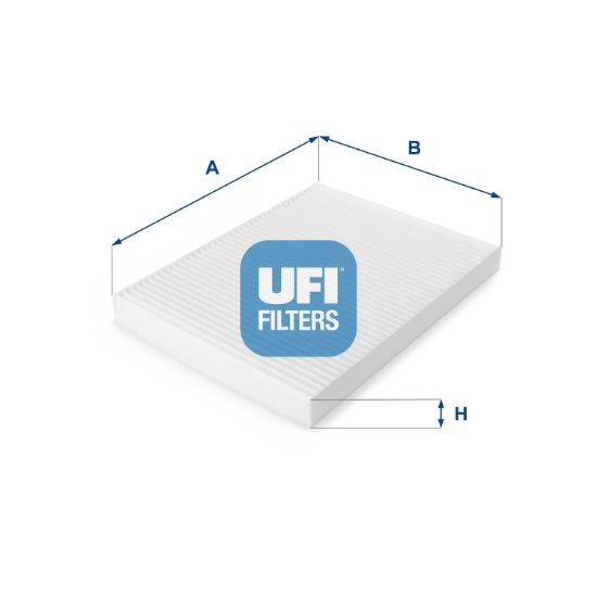 Obrázok Filter vnútorného priestoru UFI  5300600
