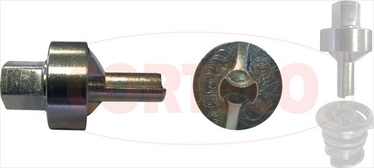 Obrázok Sada nástrčkových kľúčov, vypúżżacia skrutka oleja CORTECO  49379180