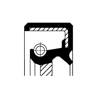 Obrázok Tesniaci krúżok vačkového hriadeľa CORTECO  15018287B