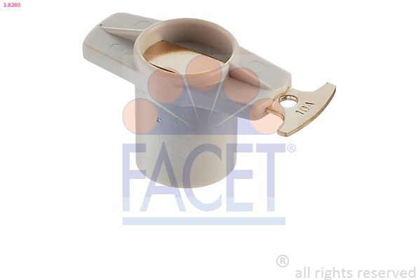 Obrázok Palec (rotor) rozdeľovača zapaľovania FACET Made in Italy - OE Equivalent 38260