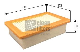 Obrázok Vzduchový filter CLEAN FILTERS  MA3482