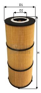 Obrázok Olejový filter CLEAN FILTERS  ML4587