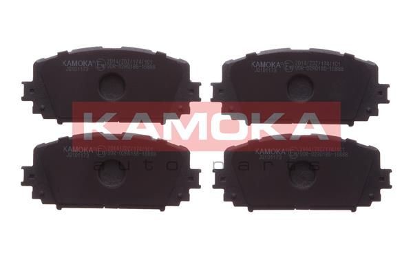 Obrázok Sada brzdových platničiek kotúčovej brzdy KAMOKA  JQ101173