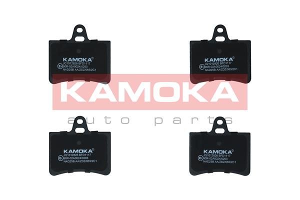 Obrázok Sada brzdových platničiek kotúčovej brzdy KAMOKA  JQ1012826