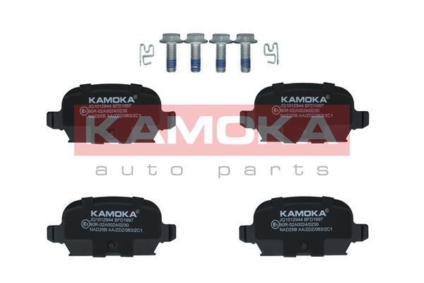 Obrázok Sada brzdových platničiek kotúčovej brzdy KAMOKA  JQ1012944