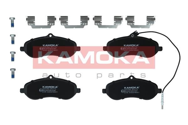 Obrázok Sada brzdových platničiek kotúčovej brzdy KAMOKA  JQ1013542