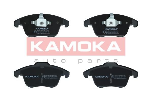 Obrázok Sada brzdových platničiek kotúčovej brzdy KAMOKA  JQ1013794