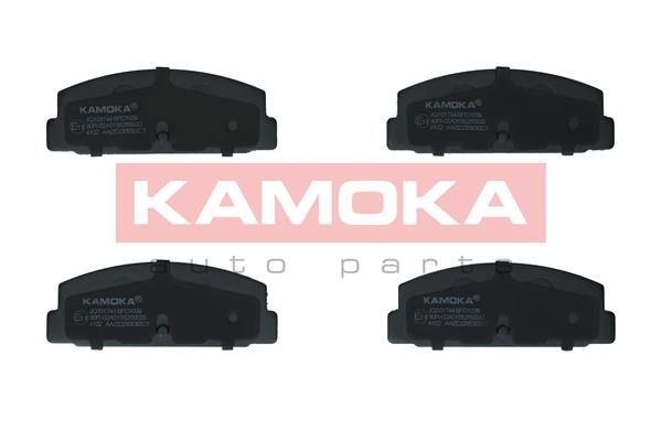 Obrázok Sada brzdových platničiek kotúčovej brzdy KAMOKA  JQ101744