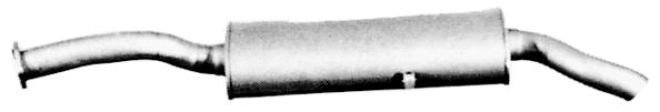 Obrázok Koncový tlmič výfuku IMASAF  117307