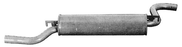 Obrázok Koncový tlmič výfuku IMASAF  191307