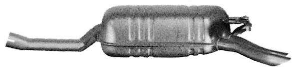 Obrázok Koncový tlmič výfuku IMASAF  485207