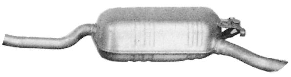 Obrázok Koncový tlmič výfuku IMASAF  485307
