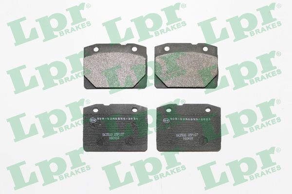 Obrázok Sada brzdových platničiek kotúčovej brzdy LPR  05P127