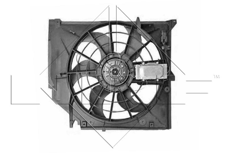 Obrázok Ventilátor chladenia motora NRF  47026