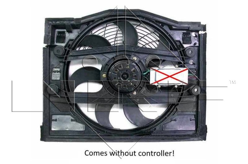 Obrázok Ventilátor chladenia motora NRF  47027
