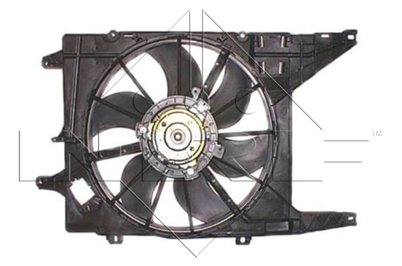 Obrázok Ventilátor chladenia motora NRF  47225