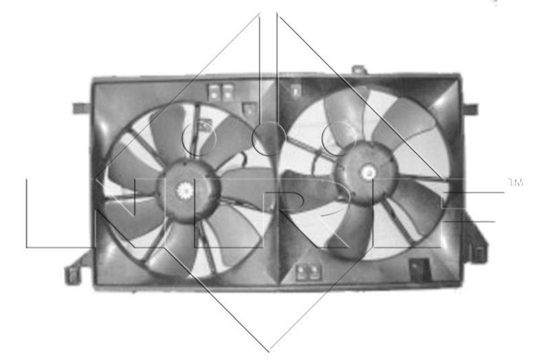 Obrázok Ventilátor chladenia motora NRF  47290