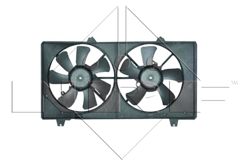 Obrázok Ventilátor chladenia motora NRF  47426