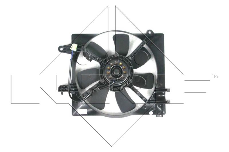 Obrázok Ventilátor chladenia motora NRF  47486