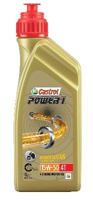 Obrázok Motorový olej CASTROL POWER1 4T 15W-50 1L