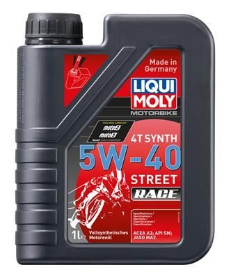 Obrázok Motorový olej LIQUI MOLY Motorbike 4T Synth 5W-40 Street Race 2592