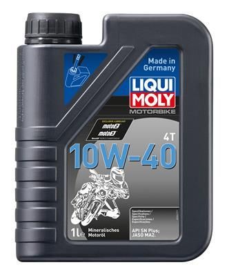 Obrázok Motorový olej LIQUI MOLY Motorbike 4T 10W-40 Basic Street 3044