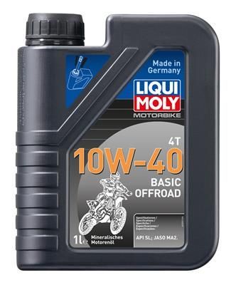Obrázok Motorový olej LIQUI MOLY Motorbike 4T 10W-40 Basic Offroad 3059