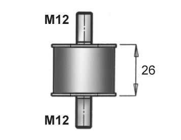 Obrázok Gumový popruh pre výfukový systém DINEX  21905