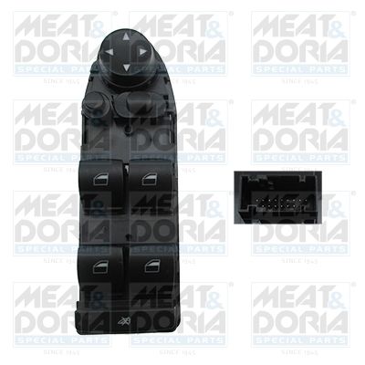 Obrázok Spínač elektrického otvárania okien MEAT & DORIA  26008