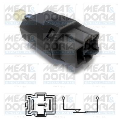 Obrázok Spínač brzdových svetiel MEAT & DORIA  35050