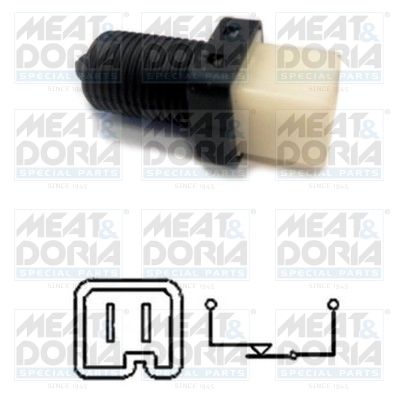 Obrázok Spínač brzdových svetiel MEAT & DORIA  35076