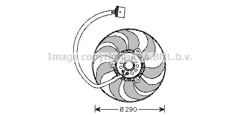 Obrázok Ventilátor chladenia motora AVA QUALITY COOLING  VN7520