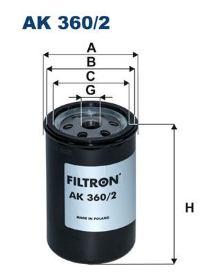 Obrázok Vzduchový filter FILTRON  AK3602