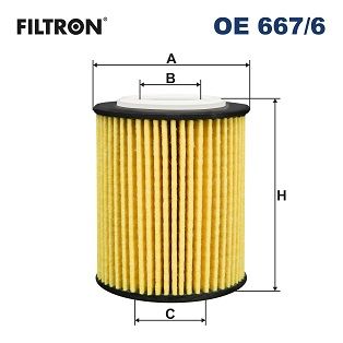 Obrázok Olejový filter FILTRON  OE6676