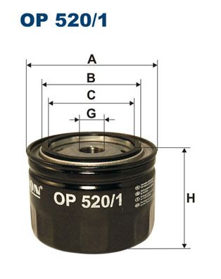 Obrázok Olejový filter FILTRON  OP5201